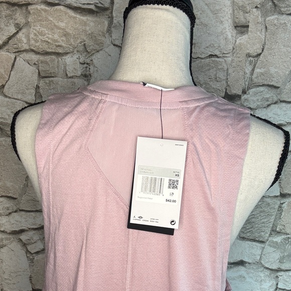 Jordan Women's Light Pink Dri-Fit Tank Top - Picture 3 of 4